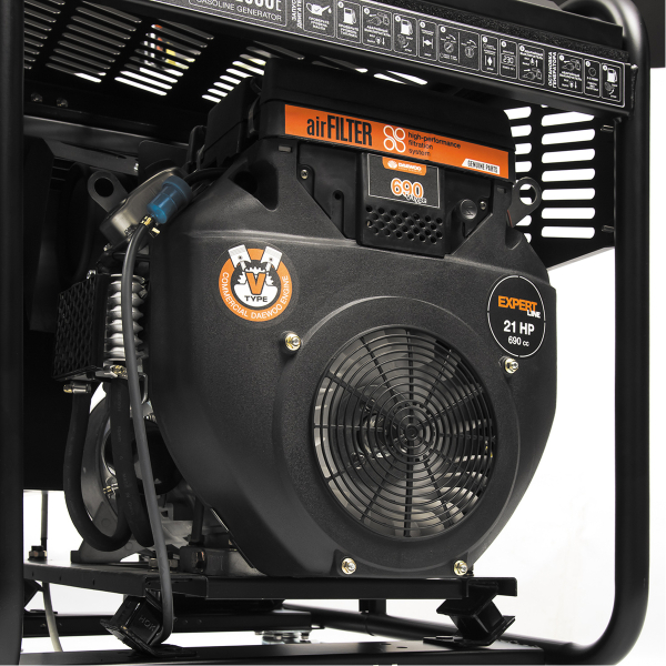 Бензиновый генератор DAEWOO GDA 12500E 2-х тактный фото