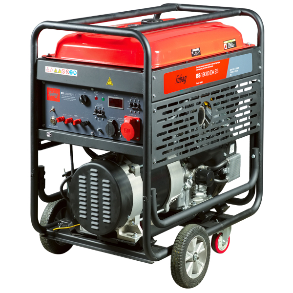 Бензиновый генератор Fubag BS 19000 DA ES 2-х тактный фото