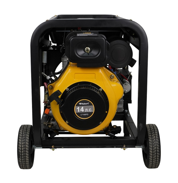 Дизельный генератор Habert H8GF-ME-F3 57567 на колесах фото