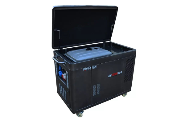Бензиновый генератор Mitsui ZM 12500 SE-3 бесшумный фото