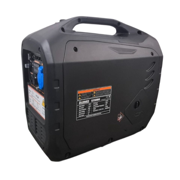 Бензиновый инверторный генератор Zammer S2300iS переносной фото