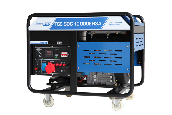 Дизельный генератор ТСС SDG 12000EH3A 100058 для дома фото