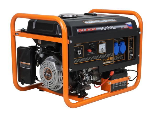 Бензиновый генератор Lifan 3 GF-7 (LF3500E) портативный фото