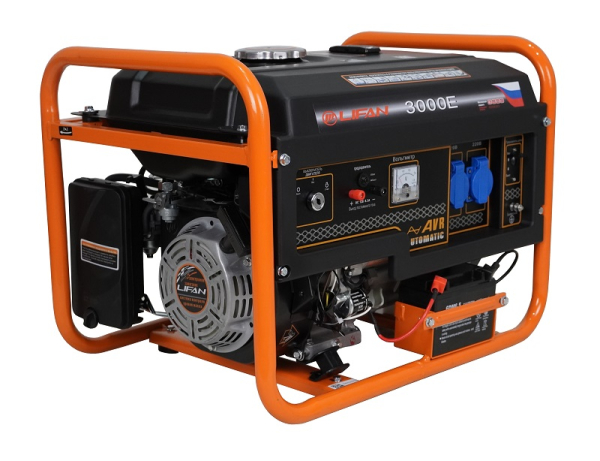 Бензиновый генератор Lifan 2.8 GF-7 (LF3000E) Бензиновый генератор Lifan 2.8 GF-7 (LF3000E) фото