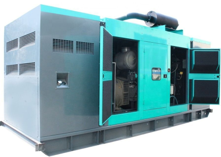 Дизельный генератор Амперос АД 800-Т400 в кожухе фото