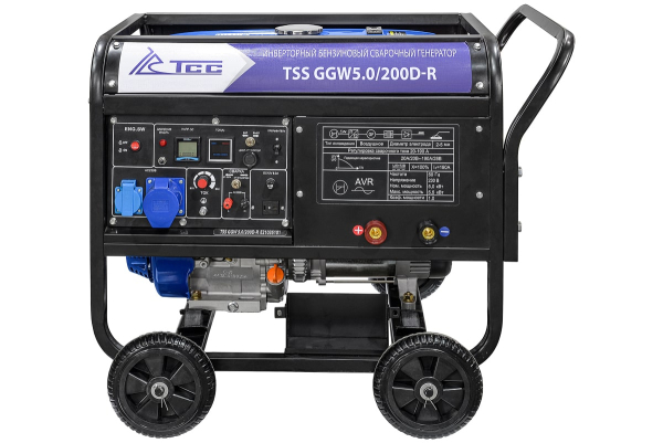 Бензиновый сварочный генератор ТСС GGW 5.0/200D-R фото