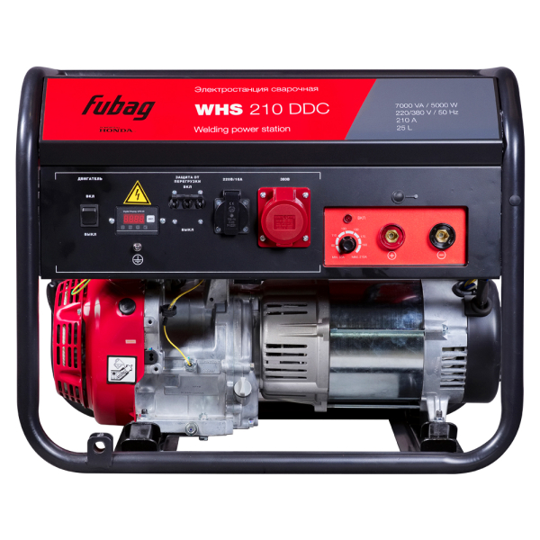 Бензиновый сварочный генератор Fubag WHS 210 DDC 646246 2-х тактный фото