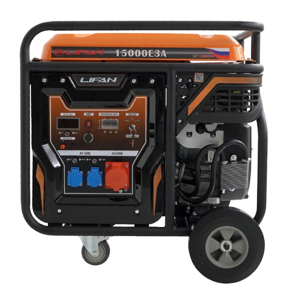 Бензиновый генератор Lifan 15000E3A Бензиновый генератор Lifan 15000E3A фото