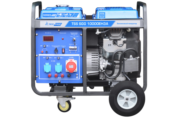 Бензиновый генератор ТСС SGG 10000EH3A 2-х тактный фото