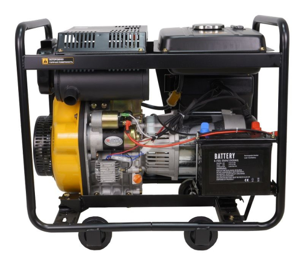 Дизельный генератор Habert H6GF-ME 57181 передвижной Дизельный генератор Habert H6GF-ME 57181 передвижной фото