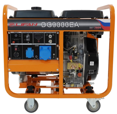 Дизельный генератор Lifan DG9000EA фото