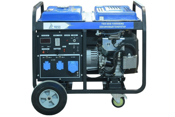 Бензиновый генератор ТСС SGG 10000EHA в кожухе МК-2.1 уличный Бензиновый генератор ТСС SGG 10000EHA в кожухе МК-2.1 уличный фото