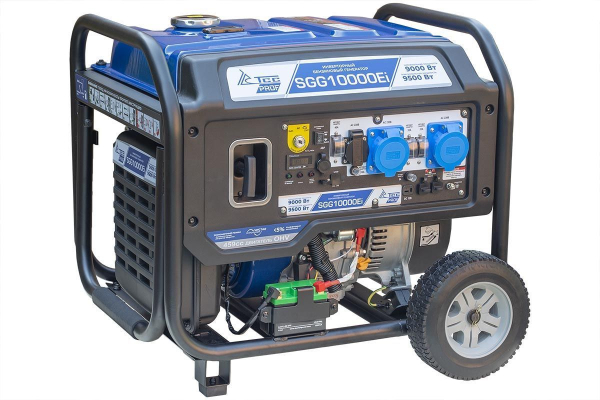 Бензиновый инверторный генератор ТСС SGG 10000Ei с блоком АВР 2-х тактный фото