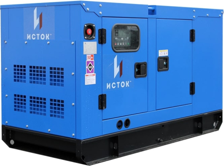Дизельный генератор Исток АД12С-Т400-РПМ15 в кожухе с АВР Дизельный генератор Исток АД12С-Т400-РПМ15 в кожухе с АВР фото