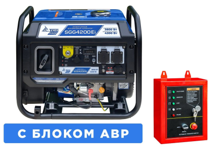Бензиновый генератор ТСС SGG 4200Ei с блоком АВР Бензиновый генератор ТСС SGG 4200Ei с блоком АВР фото