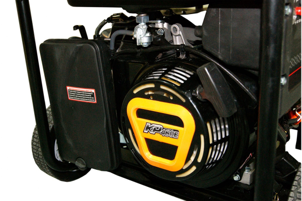 Бензиновый генератор Lifan 10500E-3U на колесах фото