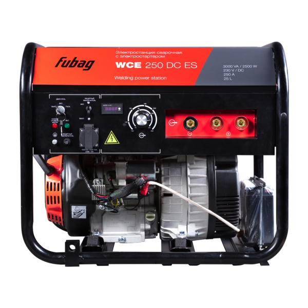Бензиновый сварочный генератор Fubag WCE 250 DC ES асинхронный фото