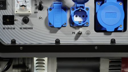 Бензиновый генератор Loncin LC8000-JS фото