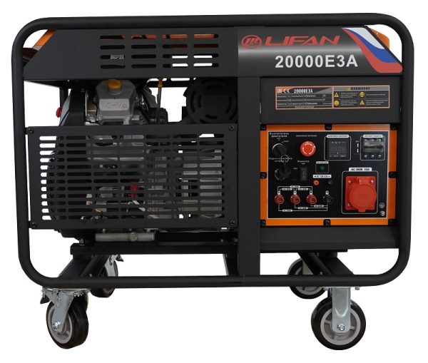 Бензиновый генератор Lifan 20000E3A Бензиновый генератор Lifan 20000E3A фото