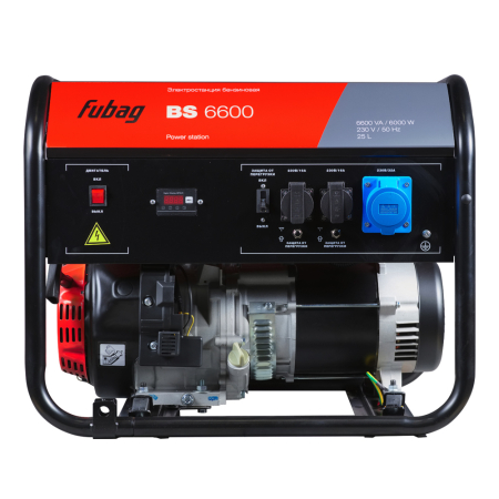 Бензиновый генератор Fubag BS 6600 фото