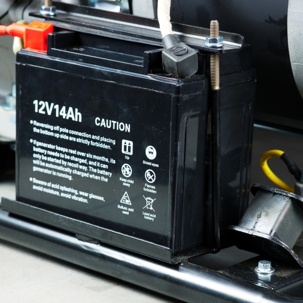 Бензиновый генератор Fubag PRG 6000 ES + Комплект колес и ручек для генераторов в ПОДАРОК для газового котла фото