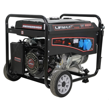 Бензиновый генератор Lifan 6 GF-3 (LF7000) Бензиновый генератор Lifan 6 GF-3 (LF7000) фото