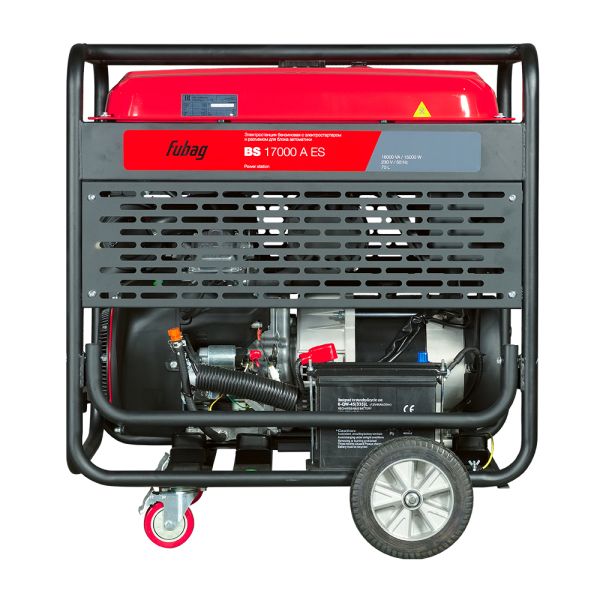 Бензиновый генератор Fubag BS 17000 A ES 2-х тактный фото