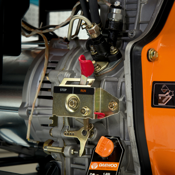 Дизельный генератор DAEWOO DDAE 6000XE DDAE 6000XE на колесах фото