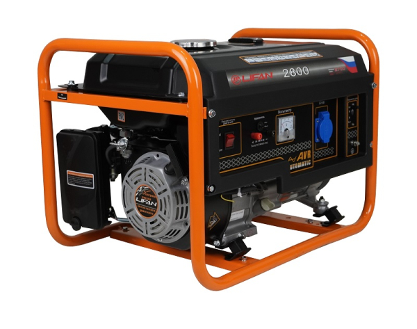 Бензиновый генератор Lifan 2.5 GF-3 (LF2800) передвижной фото