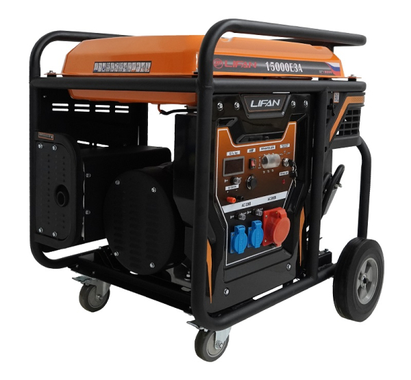 Бензиновый генератор Lifan 15000E3A Бензиновый генератор Lifan 15000E3A фото