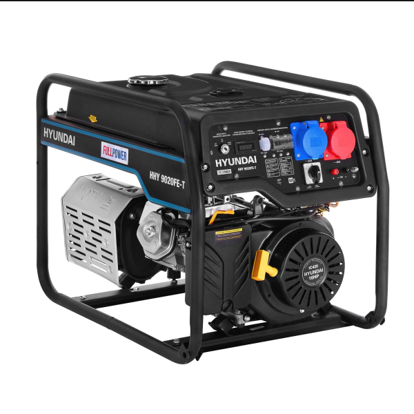 Бензиновый генератор Hyundai HHY 9020FE-T Бензиновый генератор Hyundai HHY 9020FE-T фото